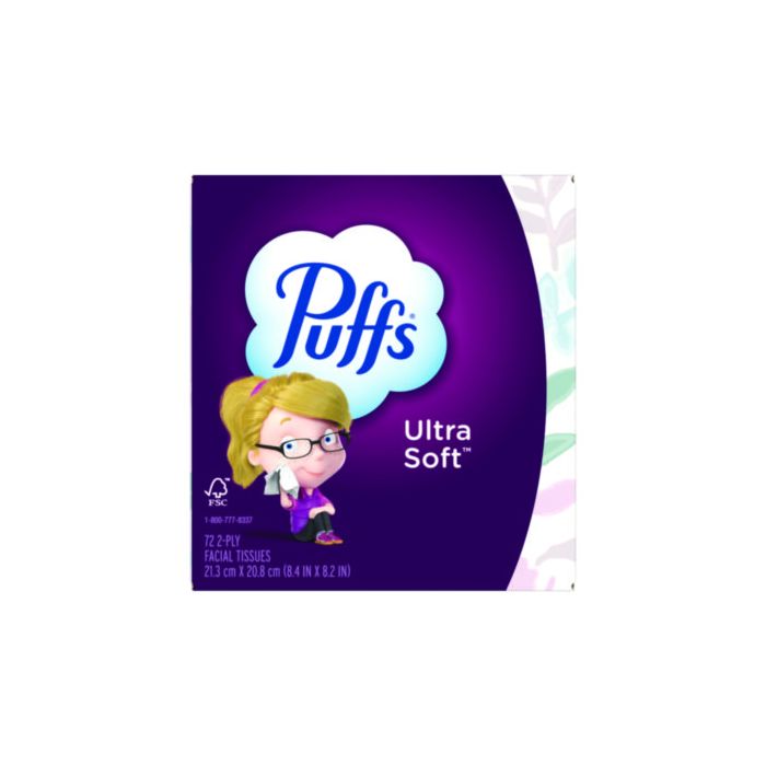 ULTRA SOFT FACIAL TISSUE 2 PLY  72/24 CS