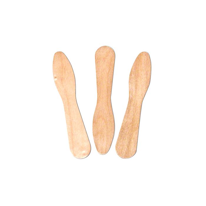 WOODEN TASTER SPOONS 10/100 CS