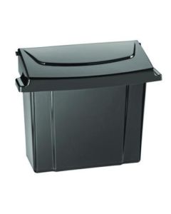 SURFACE MOUNT SANITARY NAPKIN REC BLACK