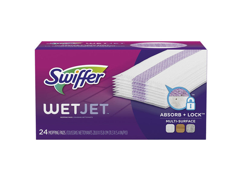 SWIFFER  WETJET REFILL CLOTHS 4/24 CS