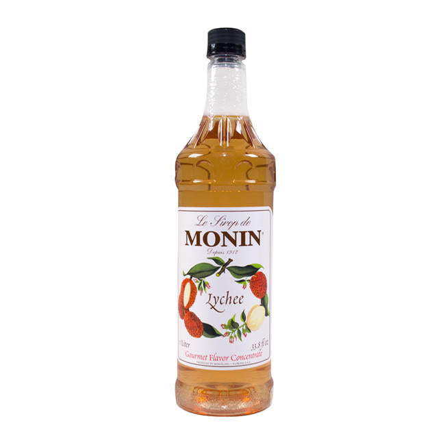 MONIN LYCHEE SYRUP 4/1 LTR