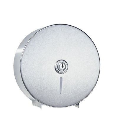 STAINLESS JUMBO SINGLE ROLL DISPENSER
