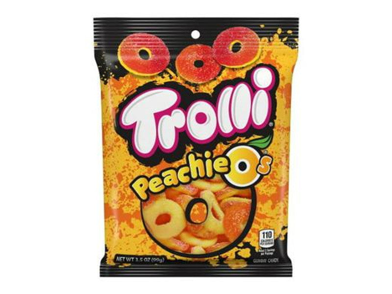 PEG BAG TROLLI PEACHIE O'S 4.25 OZ