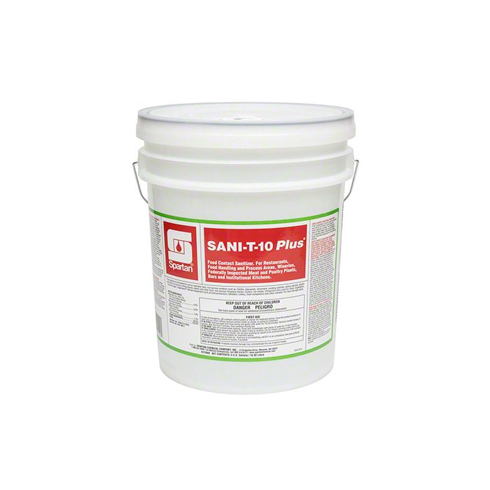SANI-T-10 PLUS QUAT SANITIZER 5 GAL
