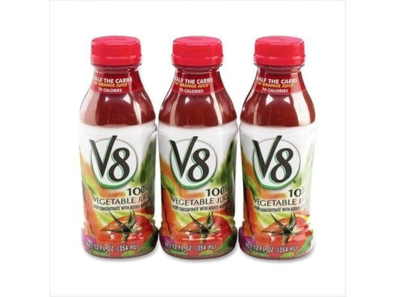V-8 JUICE BOTTLE 12/12 OZ