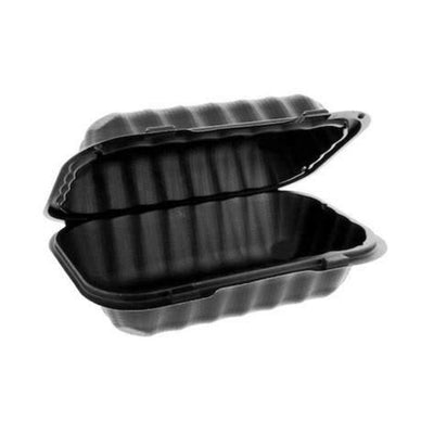 BLK MINERAL FILLED CONT HOAGIE 9X6X3 150