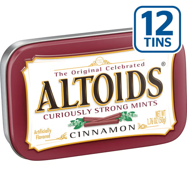 ALTOIDS CINNAMON MINTS  12/CT