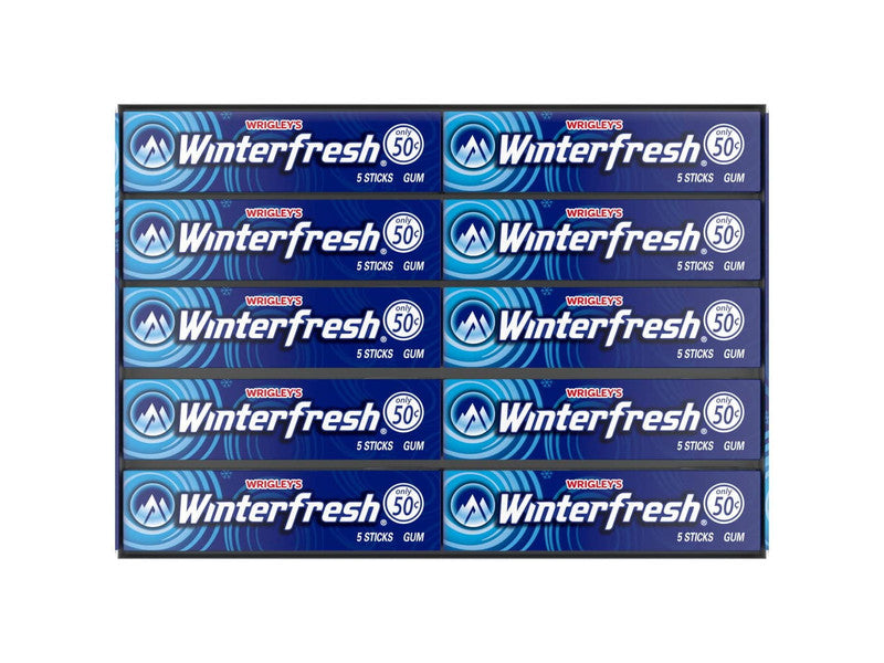 WRIGLEYS PLENTY/PAK WINTERFRESH
