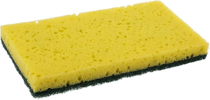 MEDIUM DUTY SCOURING PAD/SPONGE 8/6 CS
