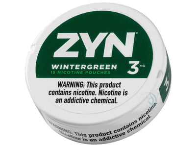ZYN WINTRGREEN 3 MG 5/.21 OZ