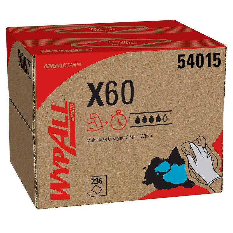 X60 WYPALL GENERAL CLEAN CLOTHS 236/CS