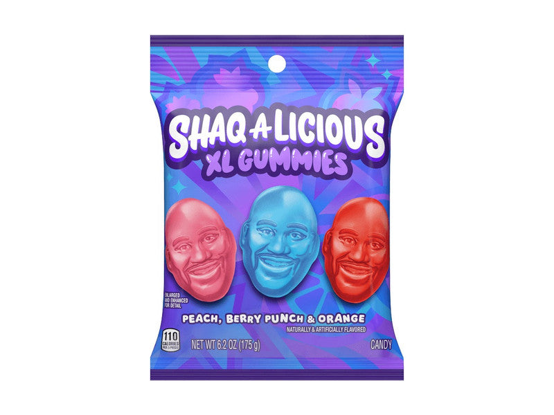 PEG BAG SHAQ A LICIOUS GUMMIES 6.2 OZ