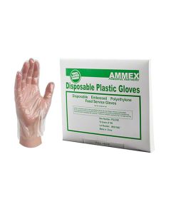POLYCAST GLOVES LARGE 100/CT