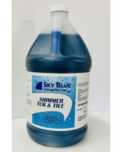 SKY BLUE SHIMMER TUB & TILE 1 GAL