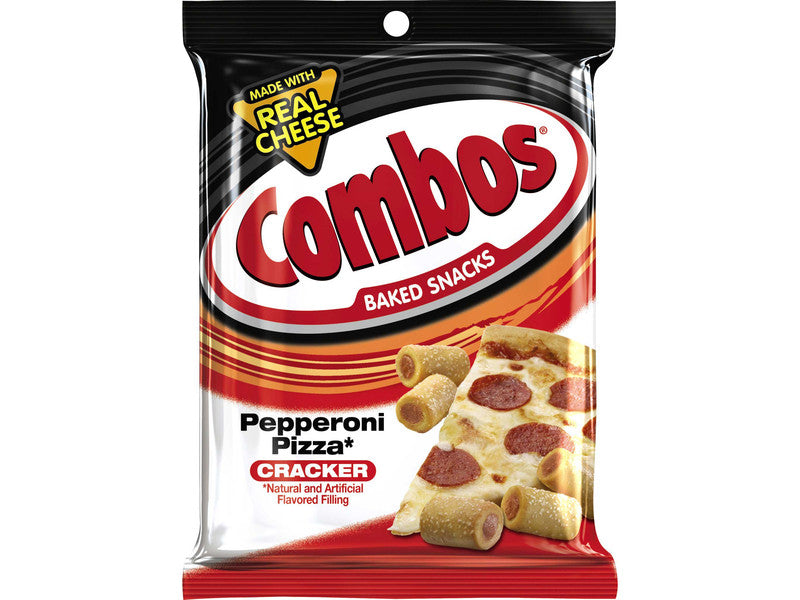 COMBOS PEPPERONI PIZZA CRACKER 6.3 OZ