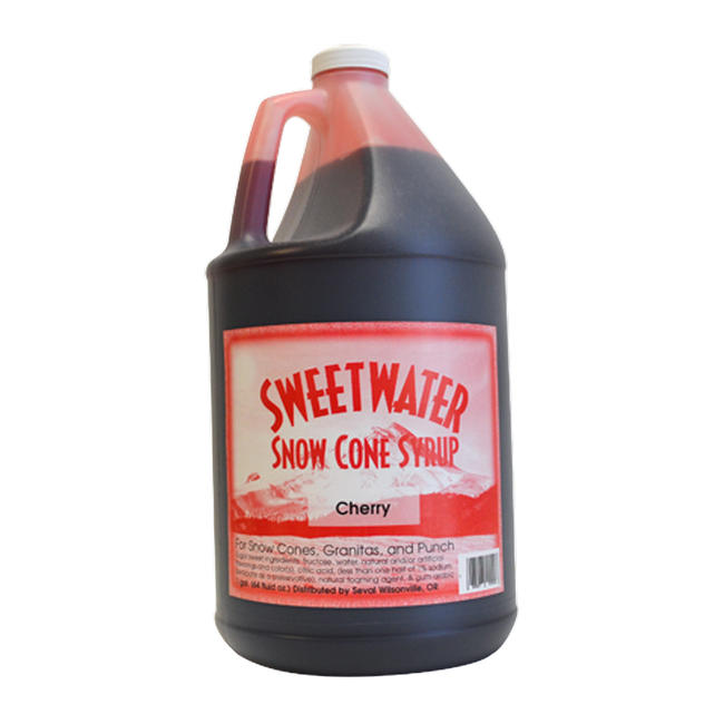 SNOW CONE SYRUP CHERRY 4/1 GAL