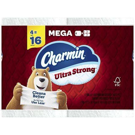 ULTRA STRONG BATH TISSUE 220SHEETS/8 CS