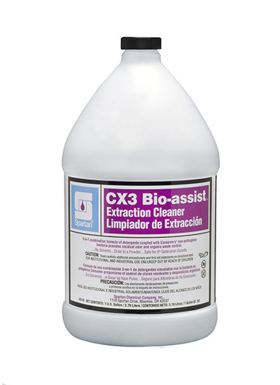 CX3 BIO-ASSIST EXTRACTION CLEANER 1 GAL