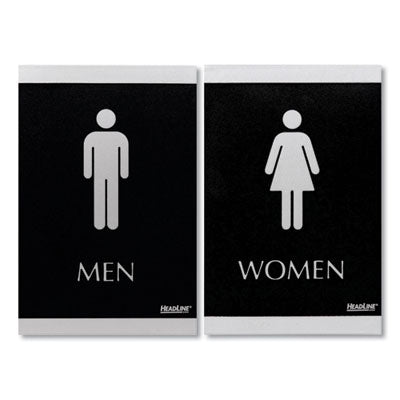 CENTURY SERIES MEN/WOMEN BATHROOM SIGN
