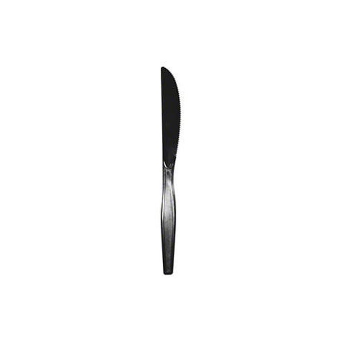 CUTLERY MID HEAVY BLACK PS KNIFE 1000/CS