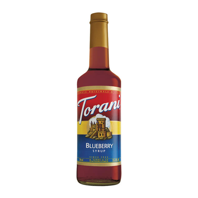 TORANI BLUE CURACAO SYRUP 750/ML