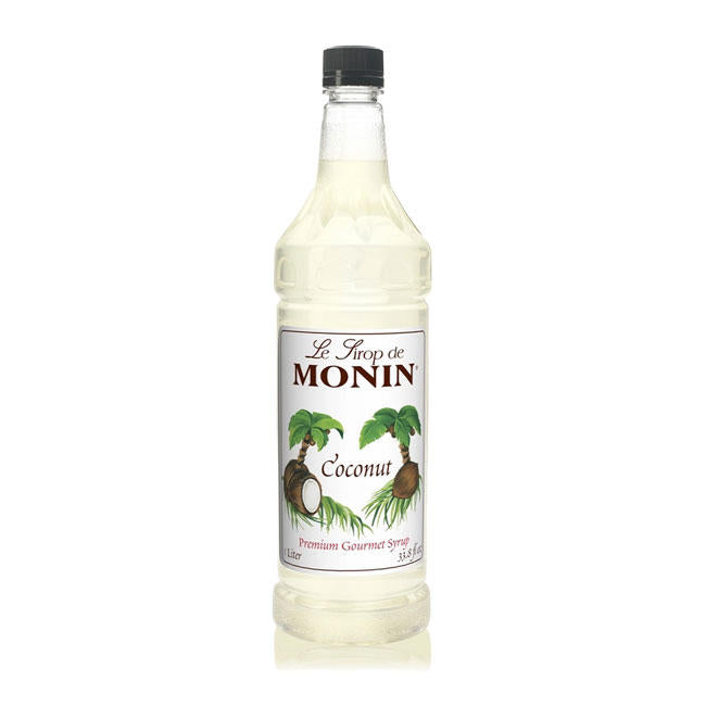MONIN COCONUT SYRUP 4/1 LTR
