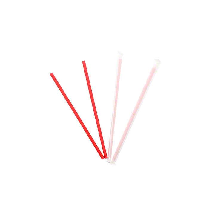 9" RED GIANT WRAPPED STRAW 24/300 CS