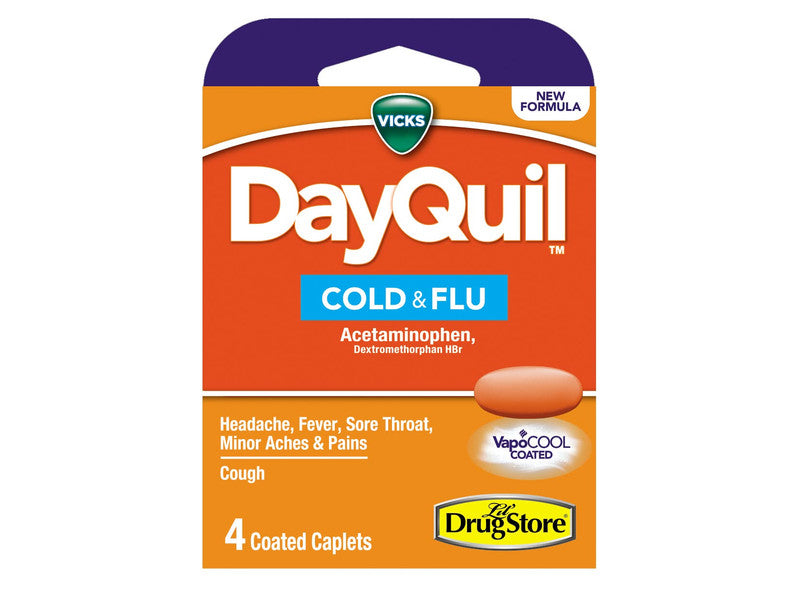 LIL DRUG DAYQUIL COLD & FLU CAP 6/4 CT