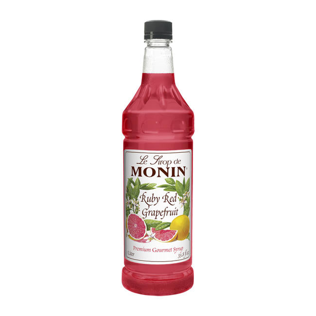 MONIN RUBY RED GRAPEFRUIT SYRUP 4/1 LTR