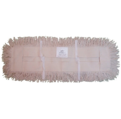 DUSTMOP WHITE COTTON 5X24