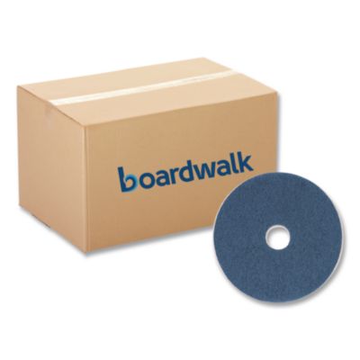 FLOOR PAD 16" BLUE 5/CS