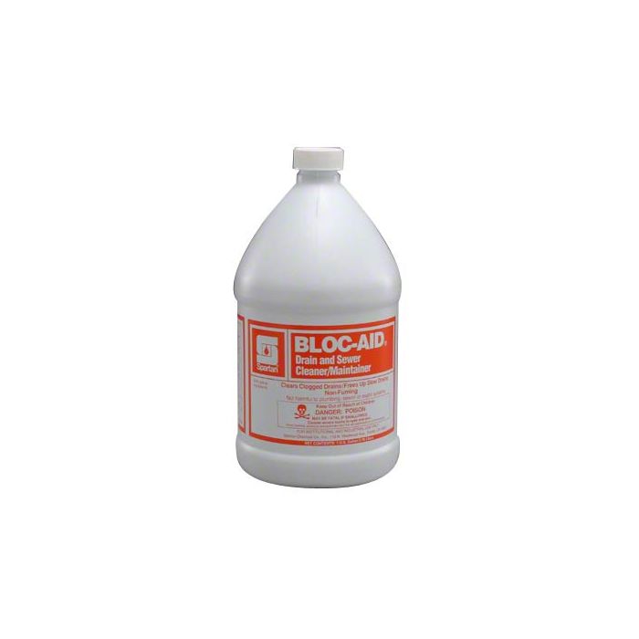 BLOC-AID DRAIN CLEANER 1 GAL