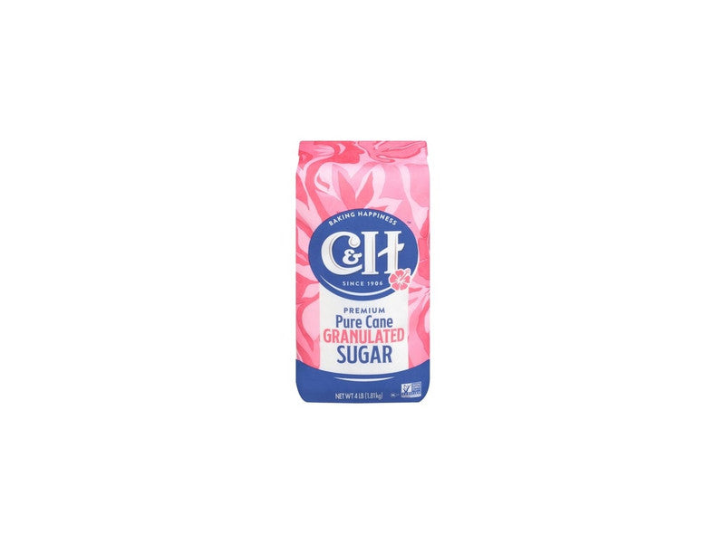 C&H GRANULATED CANE SUGAR 10/4 LB