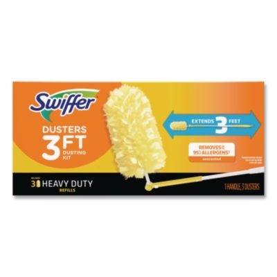 SWIFFER DUSTERS W/ EXTEND HANDLE, EA