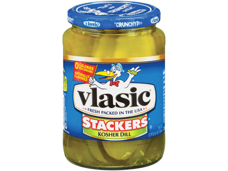 VLASIC DILL STACKERS 6/24 OZ