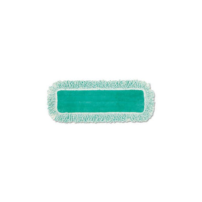 MICROFIBER DUST PAD W/FRINGE GREEN 18"