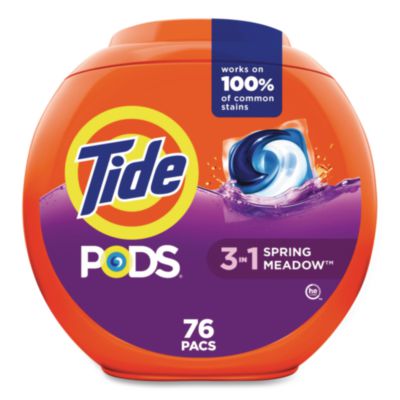 TIDE PODS SPRING MEADOW 76 PKG, 4 CT