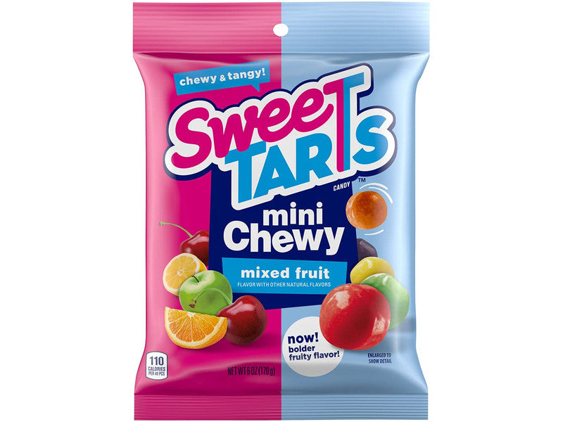 PEG BAG SWEETART CHEWY MINIS 6 OZ