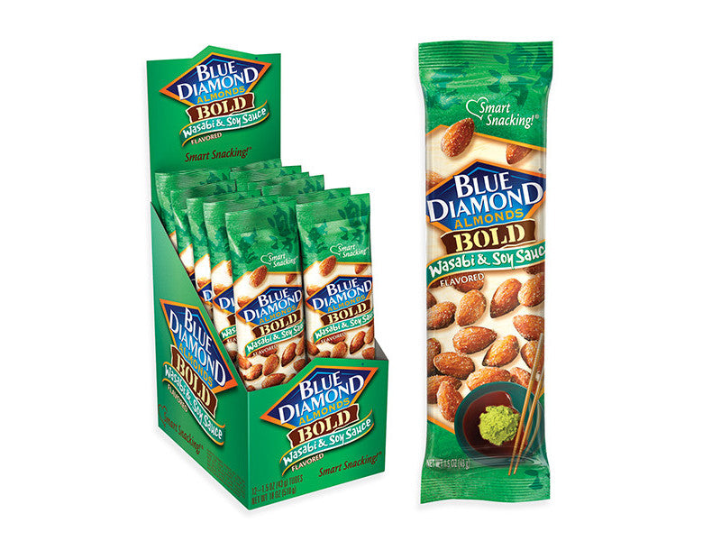 BLUE DIAMOND ALMOND WASABI SOY 12/1.5 OZ