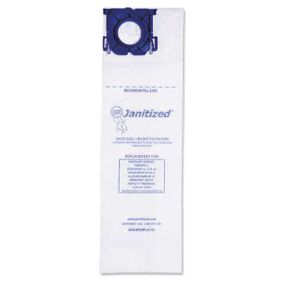 JANITIZED VAC BAGS FITS SENSOR S/XP