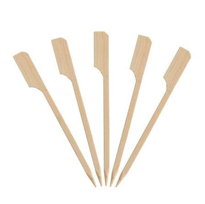 3.5" BAMBOO PADDLE PICKS 10/100 CS