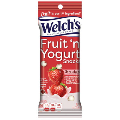 WELCH'S FRUIT & YOGURT STRWBRY 10/1.8 OZ