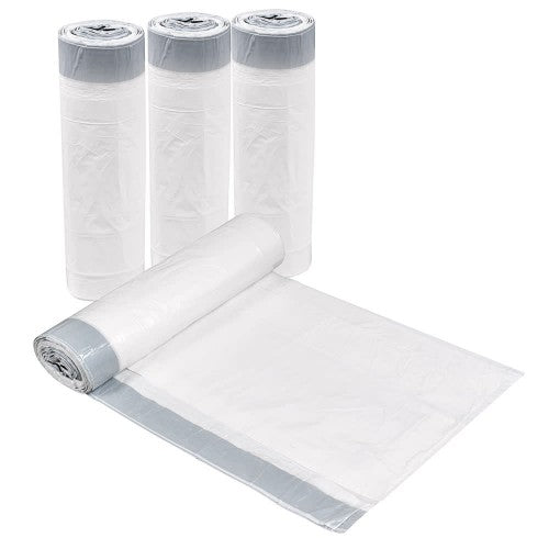 DRAWSTRING KITCHEN TRASH LINERS 13 GAL