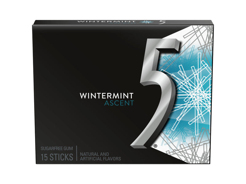 WRIGLEYS 5 ASCENT WINTERMINT 10/15 PK