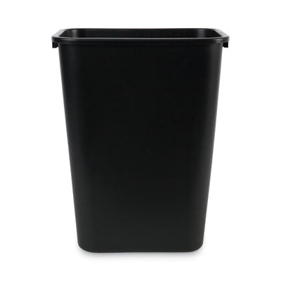 BLACK SOFT SIDED WASTEBASKET 41 QT