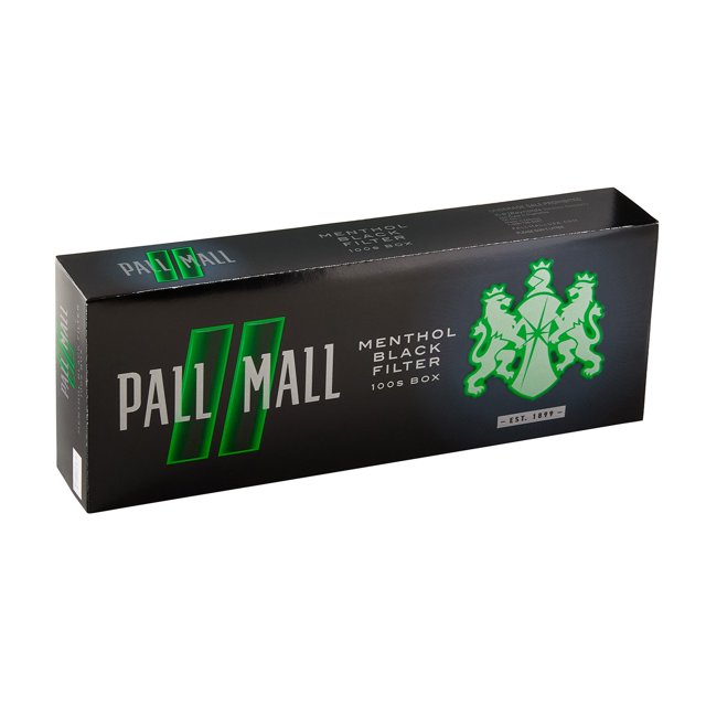 100'S - PALL MALL BLACK MENTHOL BX 10/CT