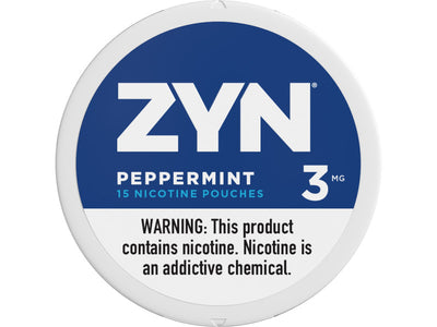 ZYN PEPPERMINT 3 MG 5/.21 OZ