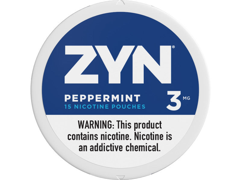 ZYN PEPPERMINT 3 MG 5/.21 OZ