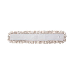 DUSTMOP WHITE COTTON 5X48