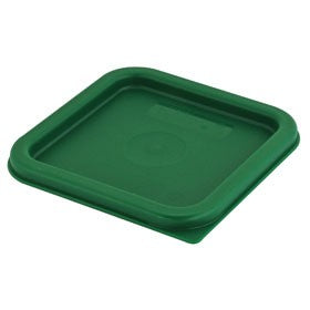 CAMBRO 2 & 4 QUART SQUARE GRN LIDS 6/CS